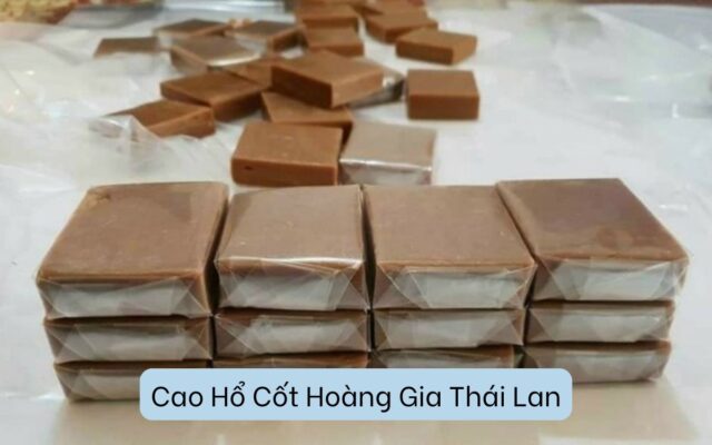 Cao Hổ Cốt Hoàng Gia Thái Lan: Di Sản Vương Giả Và Những Bí Ẩn Xung Quanh